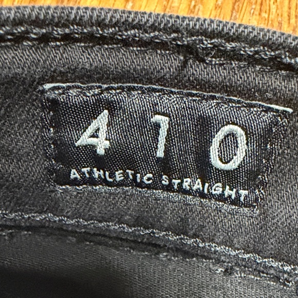 Lucky brand athletic straight fit black denim Jeans size 36 x 29 - Picture 7 of 9